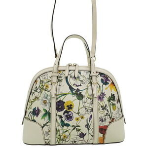 GUCCI Floral Flower Handbag Bag